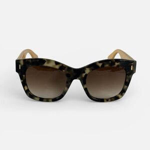 Fendi FF 0025/S Brown Tortoise Cat Eye Sunglasses